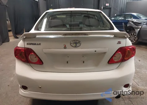 2010 Toyota Corolla S from USA, damaged, VIN 2T1BU4EE1AC458548